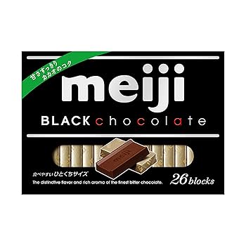 Amazon | 明治チョコレート ブラックチョコレートBOX 120g×6箱